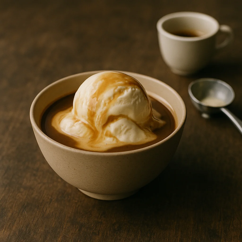 Affogato — Zutaten und Zubereitung