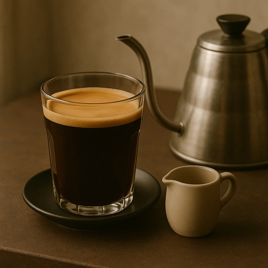 Americano — Zutaten und Zubereitung