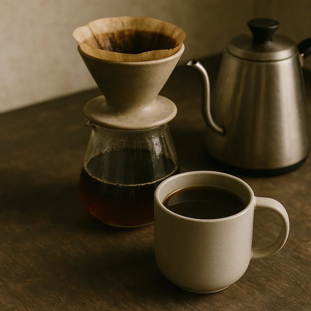 Filterkaffee — Zutaten und Zubereitung