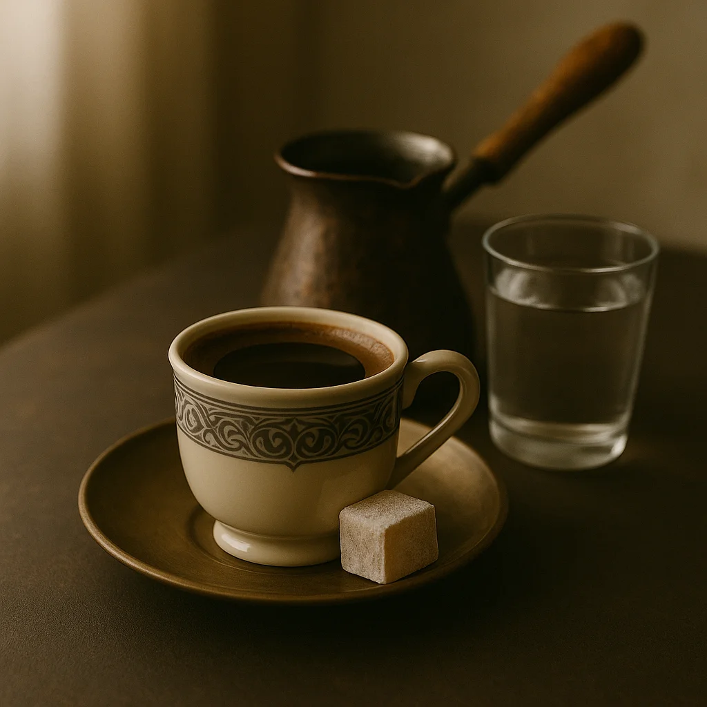 Türkischer Kaffee — Zutaten und Zubereitung