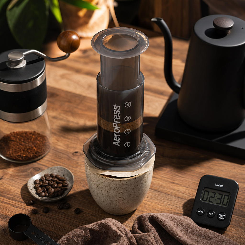 Filterkaffee — Zutaten und Zubereitung