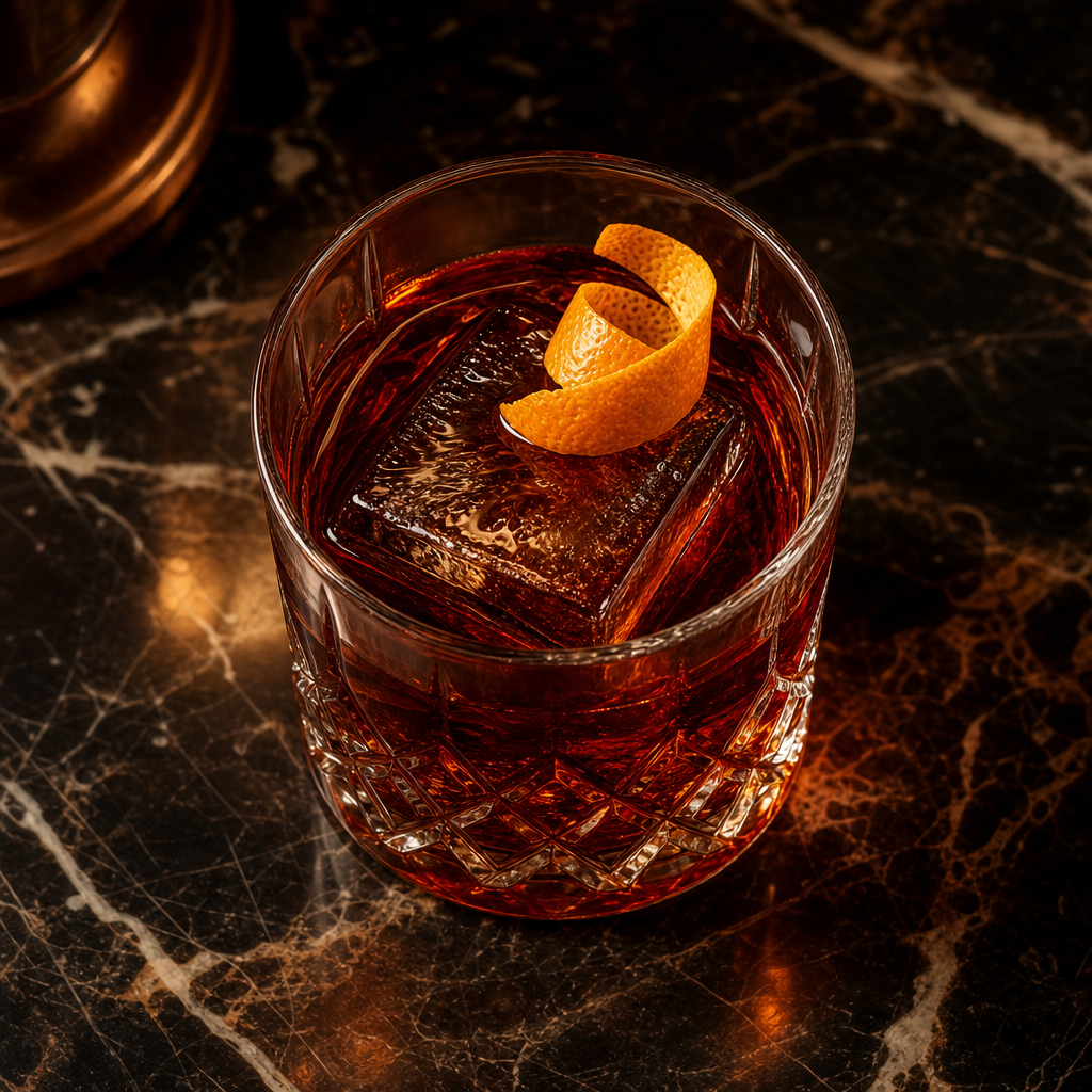Cold Brew Negroni im Tumbler