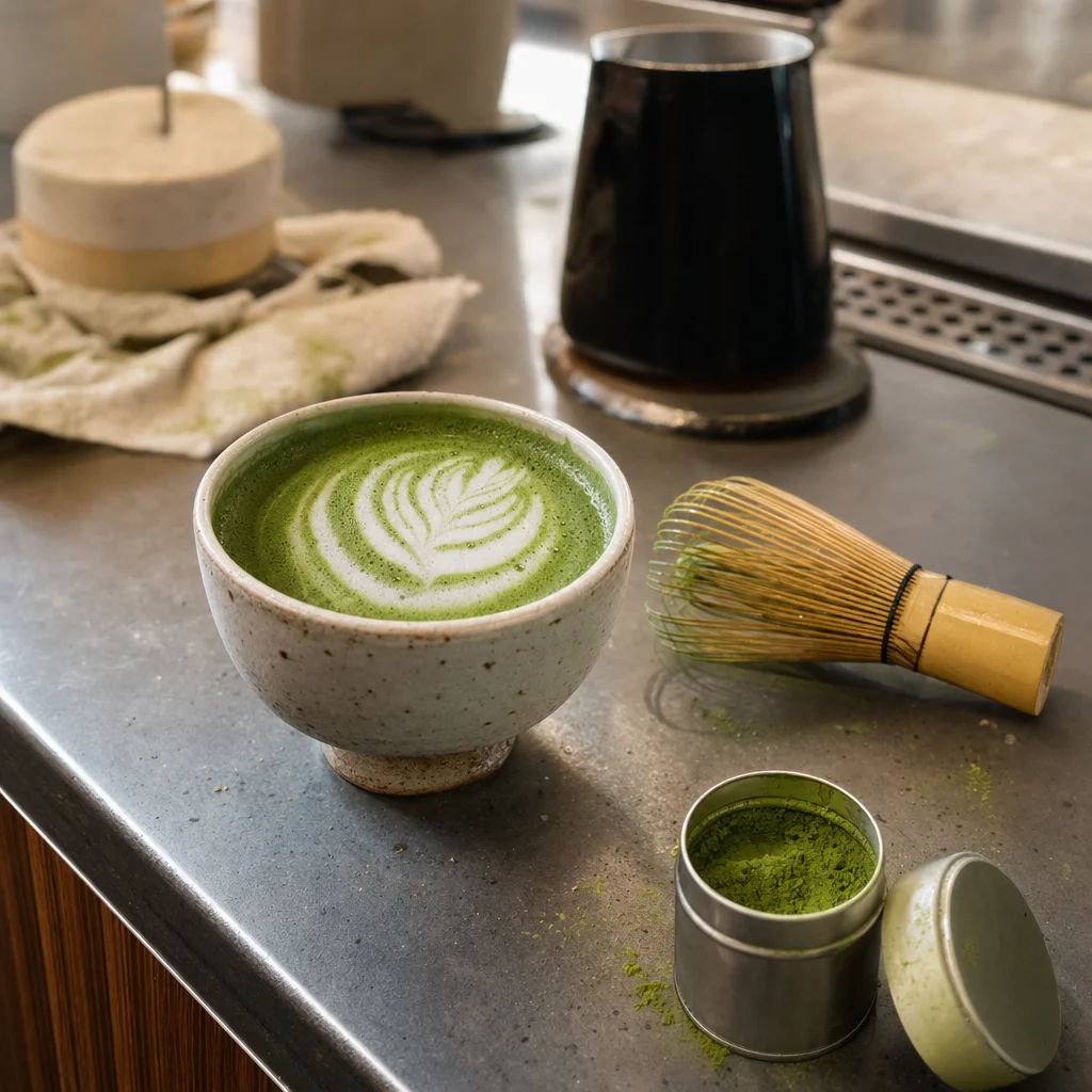 Matcha im Café: Konkurrenz für Kaffee?
