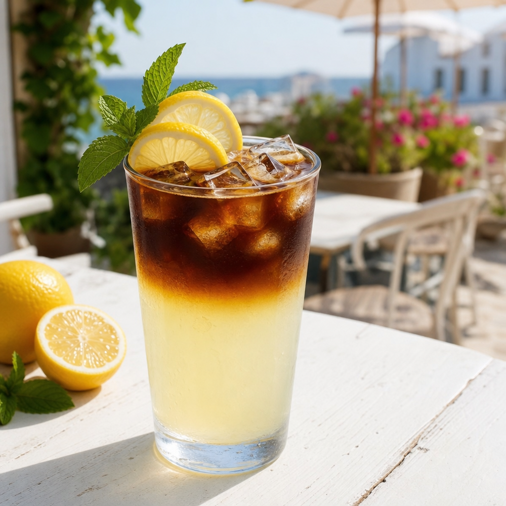 Cold Brew Lemonade mit Zitrone und Minze